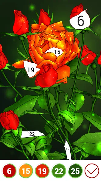 Hola Color--Coloring by Number (ола калор)  [МОД Все открыто] Screenshot 4