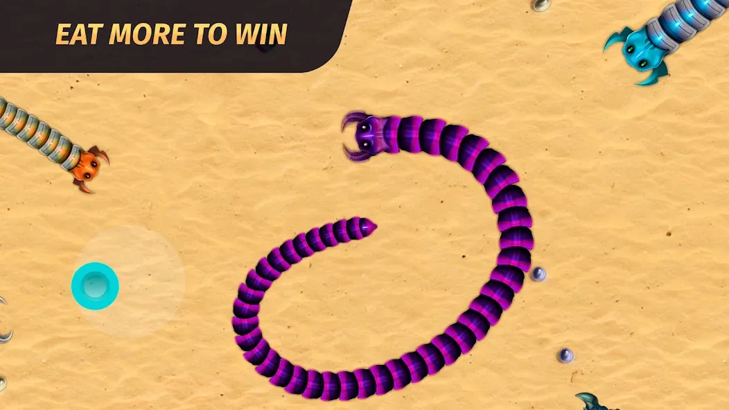 Worm.io - Gusanos Battle  [МОД Меню] Screenshot 3