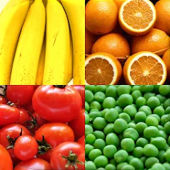 Взломанная Fruit and Vegetables - Quiz  [МОД Unlimited Money] - стабильная версия apk на Андроид