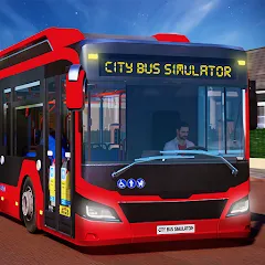 Скачать взлом City Bus Simulator: Bus Games (Риал Сити Бас Симулятор Геймс)  [МОД Меню] - последняя версия apk на Андроид