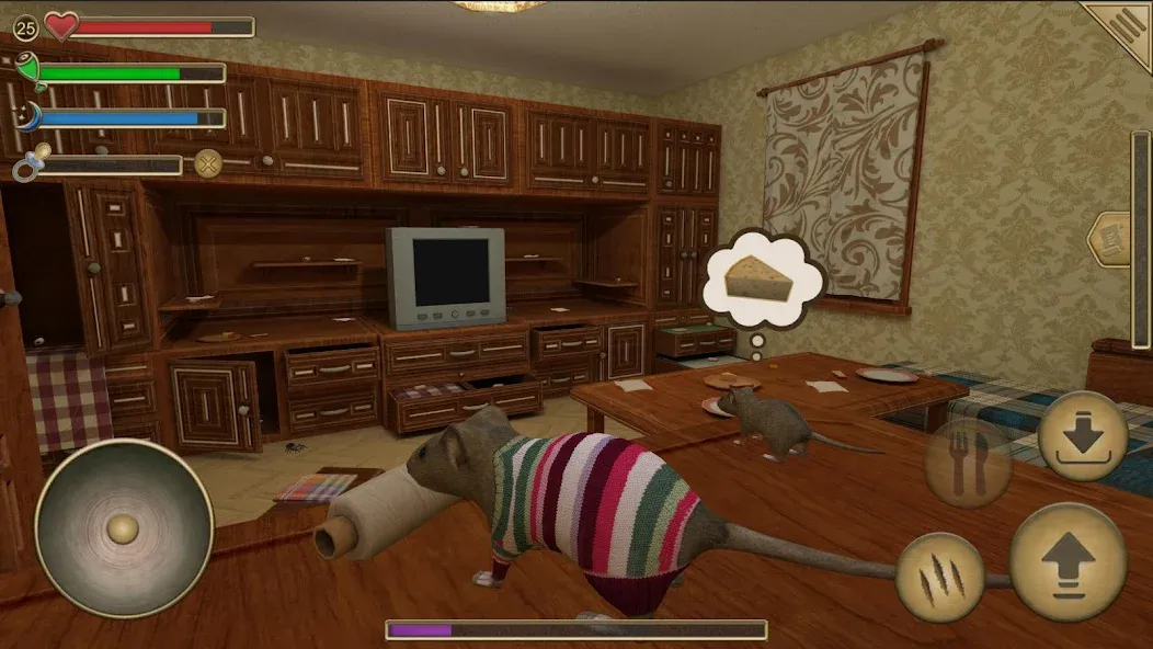 Mouse Simulator :  Forest Home  [МОД Меню] Screenshot 2