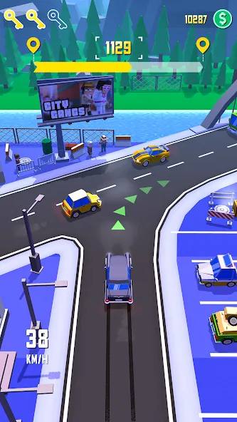 Taxi Run: Traffic Driver (Такси Ран)  [МОД Много монет] Screenshot 2