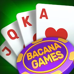 Скачать взломанную Bacana Games: Buraco & Slots (Бакана Геймс)  [МОД Unlimited Money] - стабильная версия apk на Андроид