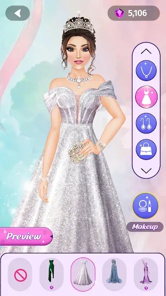 Dress Up Fashion: Makeup Games  [МОД Mega Pack] Screenshot 2