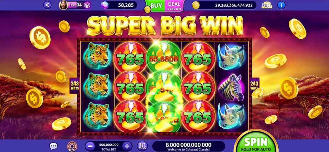 Club Vegas Slots Casino Games (Клуб Вегас)  [МОД Много денег] Screenshot 2