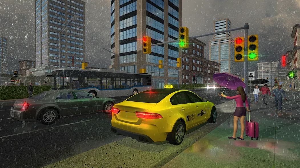 Taxi Game 2  [МОД Unlimited Money] Screenshot 5