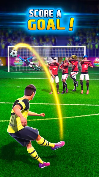 Shoot Goal: World Leagues (Шут Гоал)  [МОД Бесконечные деньги] Screenshot 1