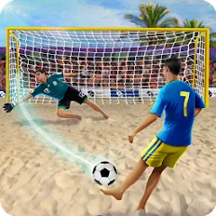 Взлом Shoot Goal - Beach Soccer Game (Шут)  [МОД Menu] - последняя версия apk на Андроид