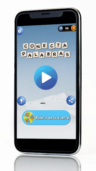 Conecta - Juego de Palabras (Сонекта)  [МОД Все открыто] Screenshot 1