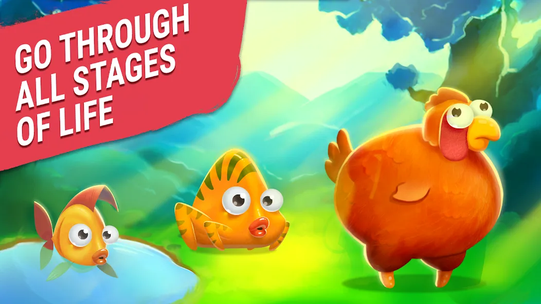 Human Evolution Clicker  [МОД Бесконечные монеты] Screenshot 3
