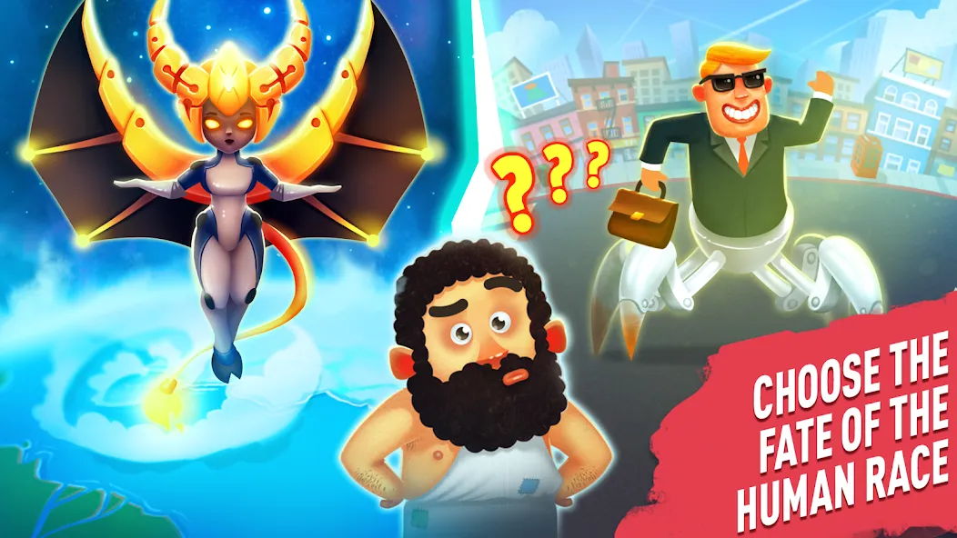 Human Evolution Clicker  [МОД Бесконечные монеты] Screenshot 4