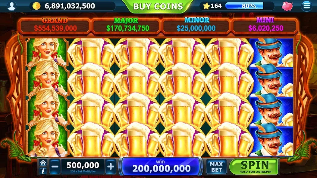 Slots of Vegas (Слоты Вегаса)  [МОД Много денег] Screenshot 3