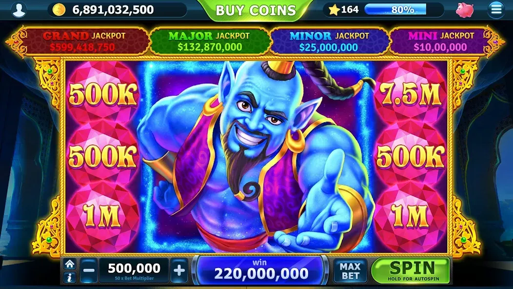 Slots of Vegas (Слоты Вегаса)  [МОД Много денег] Screenshot 5