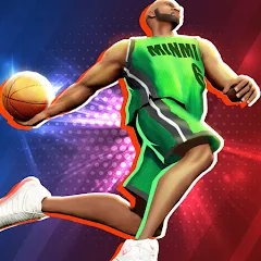 Взломанная Basketball Grand Slam (Баскетбол Гранд Слэм)  [МОД Unlocked] - стабильная версия apk на Андроид