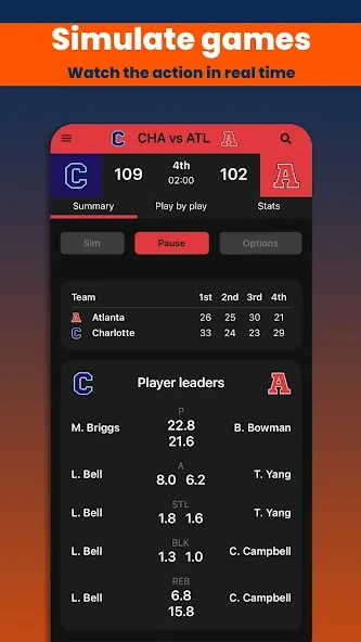 Basketball Legacy Manager 23 (Баскетбольный Легаси Менеджер 23)  [МОД Меню] Screenshot 2