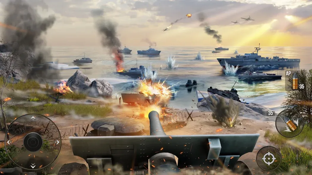 World of Artillery: Cannon War (Ворлд оф Артиллери)  [МОД Mega Pack] Screenshot 2