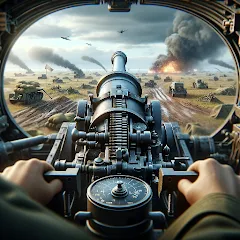 Скачать взломанную World of Artillery: Cannon War (Ворлд оф Артиллери)  [МОД Mega Pack] - полная версия apk на Андроид