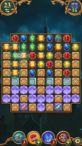 Clockmaker: Jewel Match 3 Game  [МОД Много денег] Screenshot 5