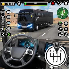 Скачать взлом Bus Driving School : Bus Games  [МОД Unlimited Money] - последняя версия apk на Андроид