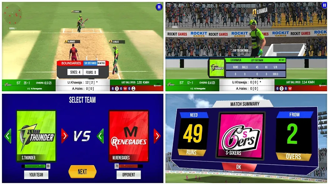 Aussie T20 Cricket Game 2023  [МОД Бесконечные монеты] Screenshot 4