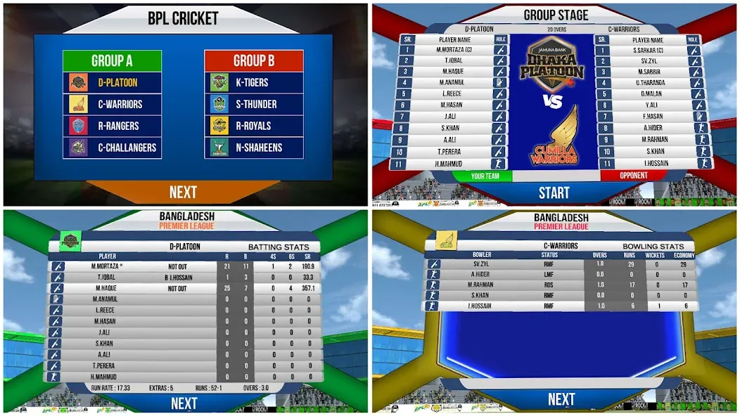 Bangladesh Cricket T20 Game (Бангладеш Крикет Лиг)  [МОД Меню] Screenshot 5