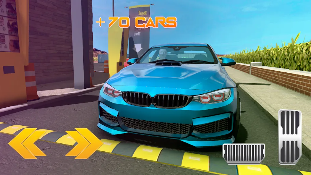 Super car parking - Car games  [МОД Бесконечные монеты] Screenshot 1