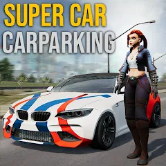 Взлом Super car parking - Car games  [МОД Бесконечные монеты] - полная версия apk на Андроид