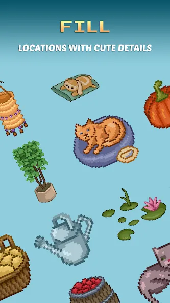 Pixel Art - Color House (Пиксель)  [МОД Menu] Screenshot 3