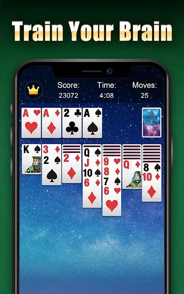 Solitaire  [МОД Бесконечные монеты] Screenshot 2