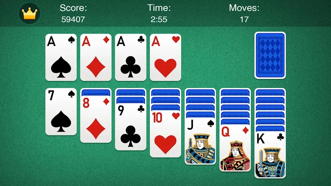 Solitaire  [МОД Бесконечные монеты] Screenshot 4