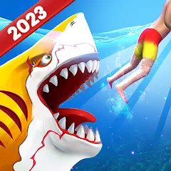 Скачать взлом Double Head Shark Attack PVP  [МОД Бесконечные деньги] - стабильная версия apk на Андроид