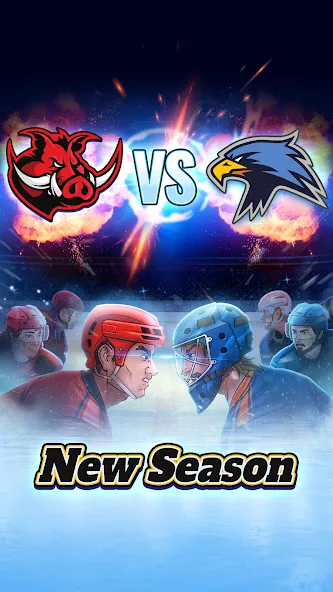 Superstar Hockey (уперстар Хоккей)  [МОД Mega Pack] Screenshot 1