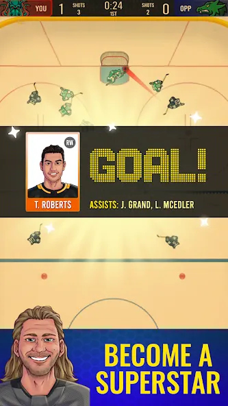 Superstar Hockey (уперстар Хоккей)  [МОД Mega Pack] Screenshot 3