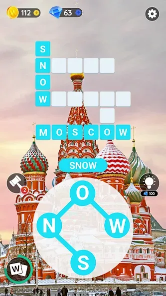 Word City: Connect Word Game (Ворд Сити)  [МОД Много денег] Screenshot 5