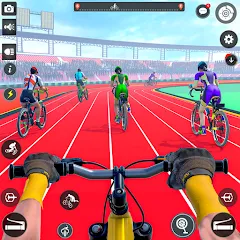 Скачать взлом BMX Cycle Race 3d Cycle Games (гонка на велосипедах 3D игры на велосипеде)  [МОД Бесконечные деньги] - полная версия apk на Андроид