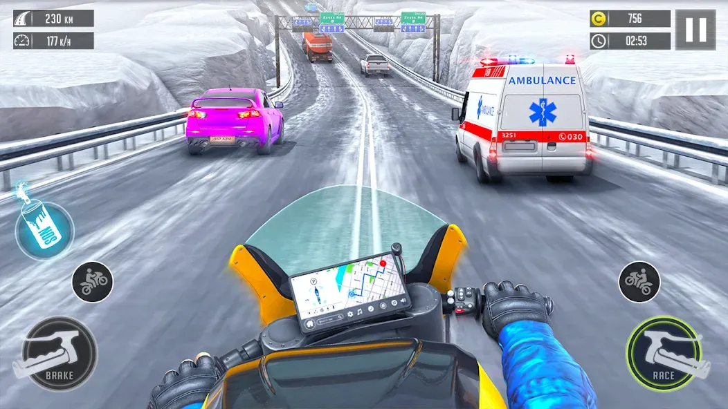3d Bike Racing Bike Race Games  [МОД Много денег] Screenshot 4