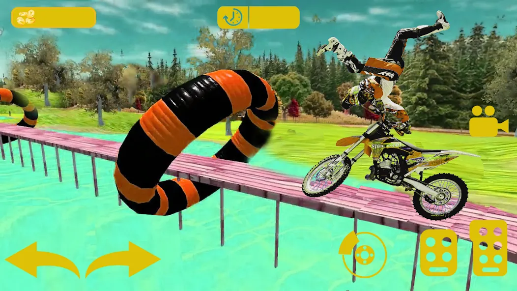 Bike stunt 3d games-Bike games  [МОД Mega Pack] Screenshot 3