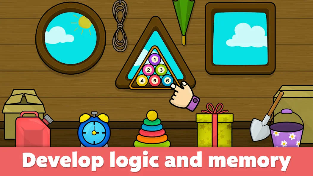 Baby Games: Shapes and Colors  [МОД Все открыто] Screenshot 3