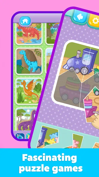 Kids Puzzles: Games for Kids  [МОД Много денег] Screenshot 4