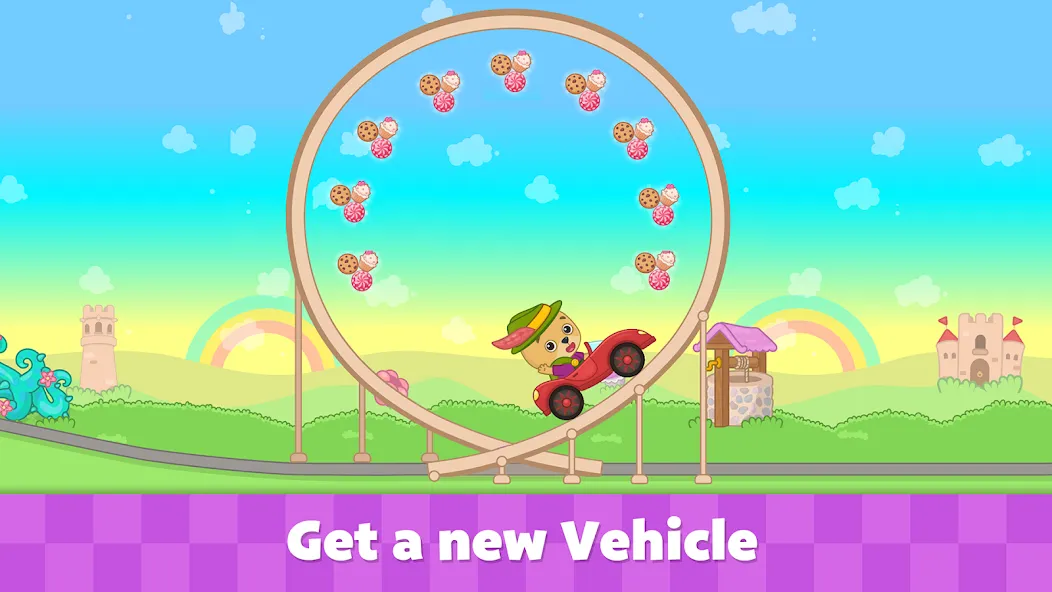 Bimi Boo Car Games for Kids  [МОД Много монет] Screenshot 2