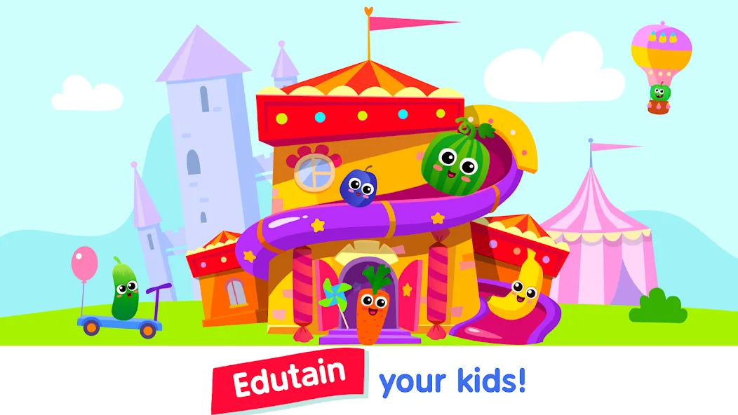 Kids Learning games 4 toddlers  [МОД Много монет] Screenshot 1