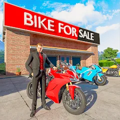 Взломанная Motorcycle Dealer Bike Games  [МОД Меню] - последняя версия apk на Андроид