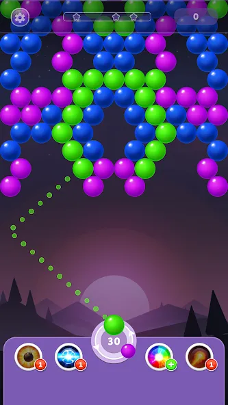 Bubble Shooter Rainbow  [МОД Unlimited Money] Screenshot 4