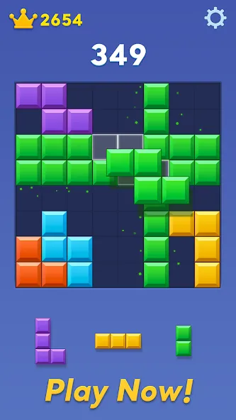 Block Blast! (Блок Бласт)  [МОД Бесконечные монеты] Screenshot 5