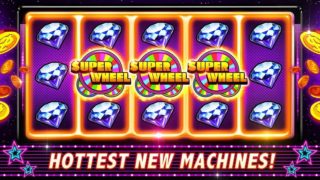 Super Win Slots - Vintage Slot (упер Вин Слотс)  [МОД Unlocked] Screenshot 2