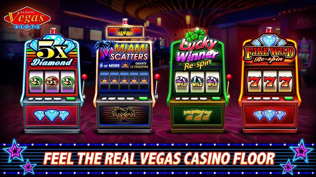 Super Win Slots - Vintage Slot (упер Вин Слотс)  [МОД Unlocked] Screenshot 3