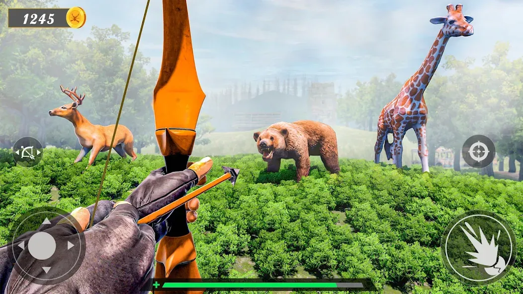 Animal Archery Hunting Games  [МОД Все открыто] Screenshot 3