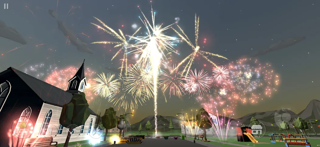 Fireworks Play (Файерворкс Плей)  [МОД Unlocked] Screenshot 2