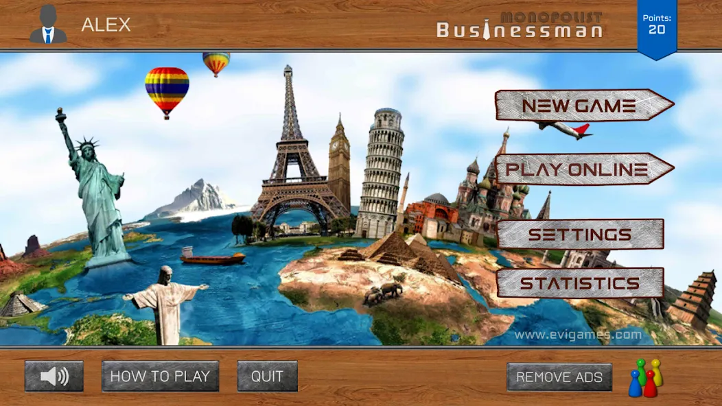 Businessman ONLINE board game (Бизнесмен онлайн настольная игра)  [МОД Много денег] Screenshot 2