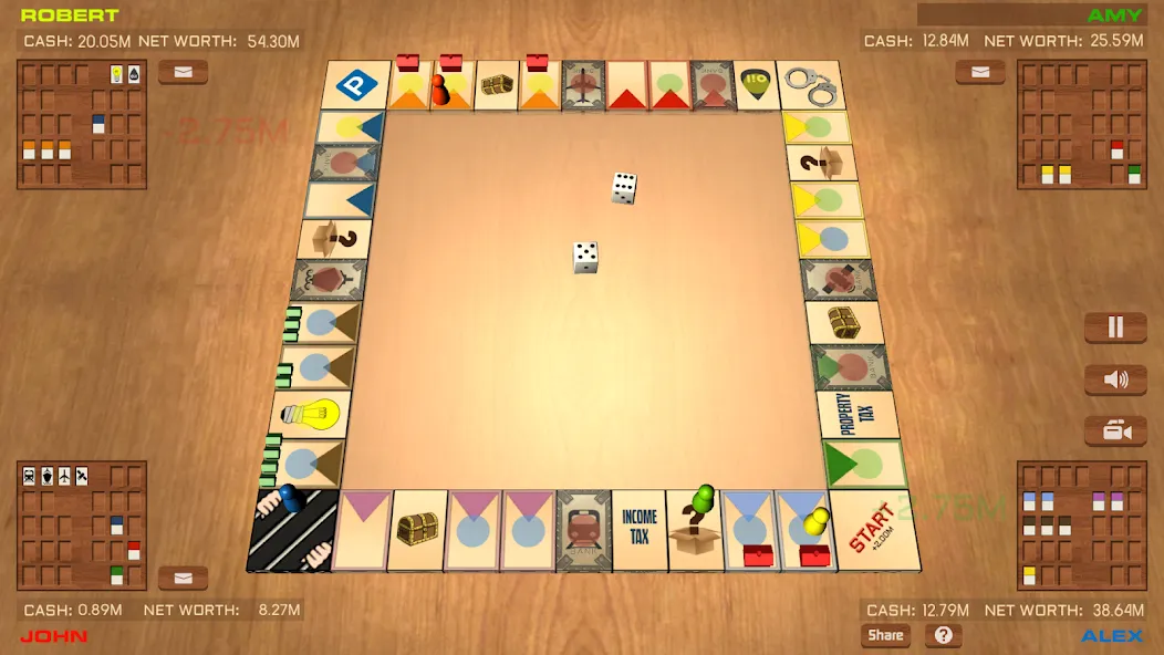 Businessman ONLINE board game (Бизнесмен онлайн настольная игра)  [МОД Много денег] Screenshot 3